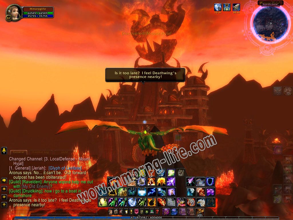 Quest: As Hyjal Burns, objective 1 image 4460 middle size