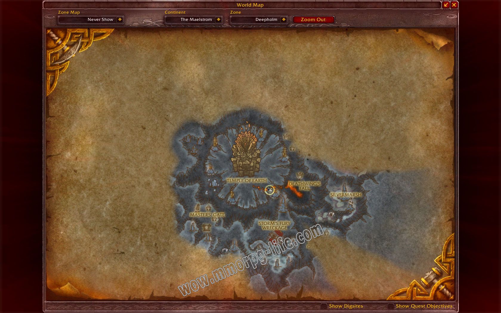 Quest: Deathwing's Fall, objective 1, step 1 image 3900 middle size