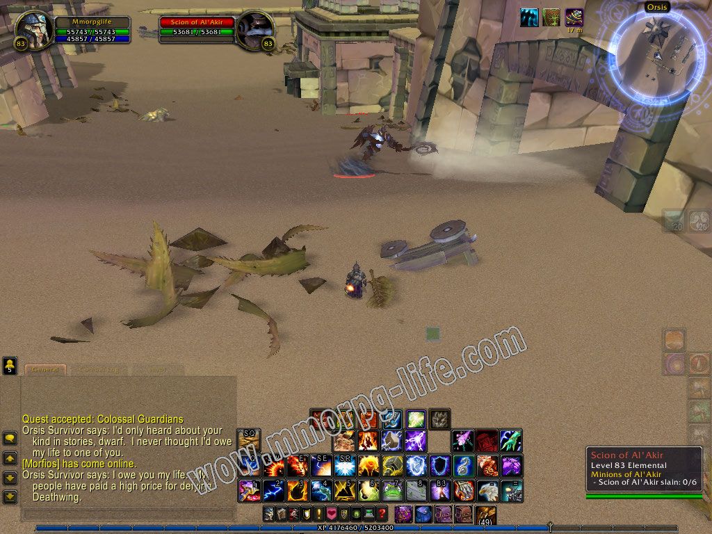 Quest: Minions of Al'Akir, objective 1, step 1 image 6040 middle size
