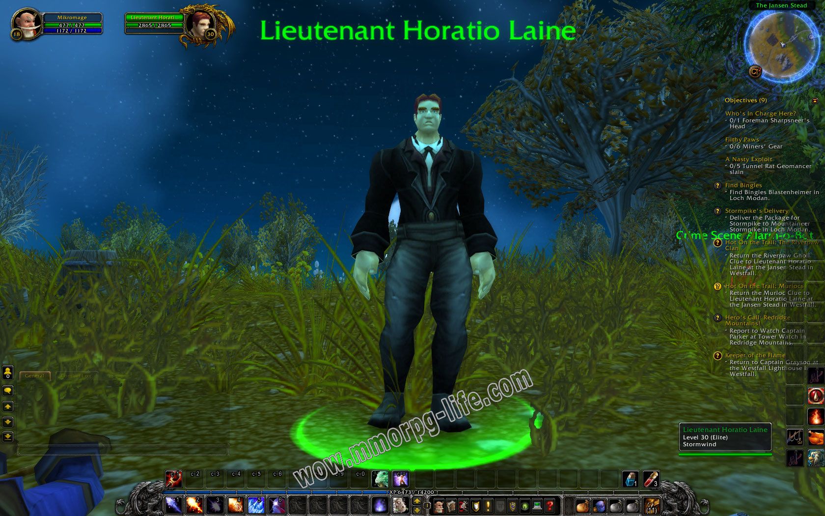 NPC: Lieutenant Horatio Laine image 2 middle size