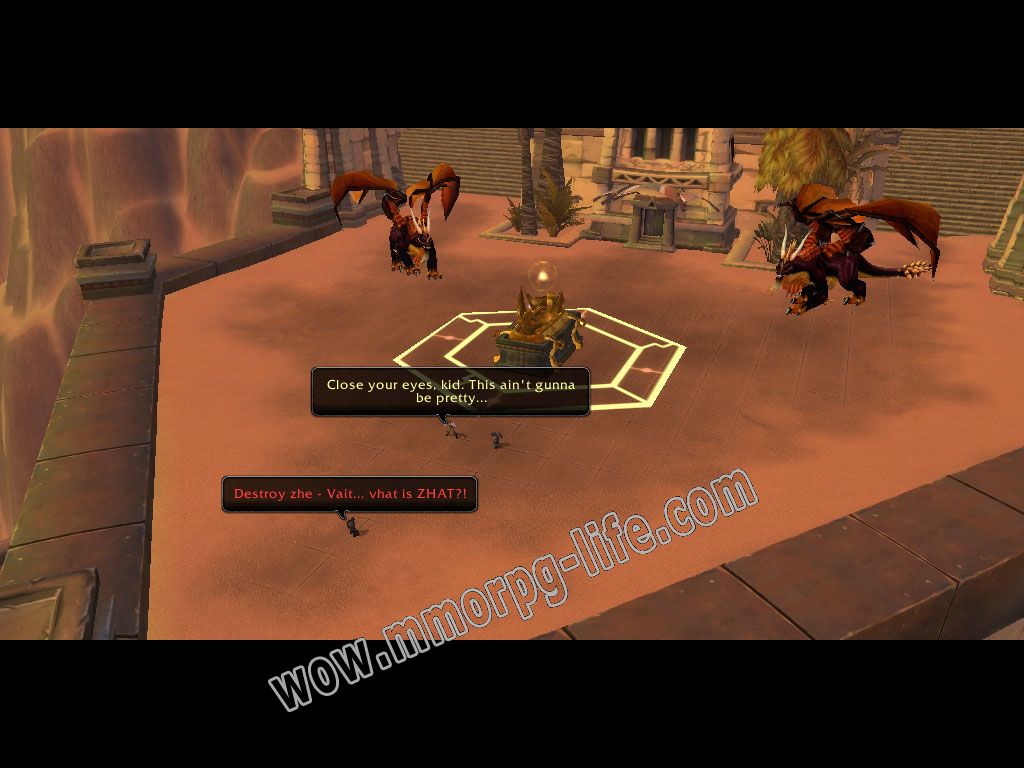 Quest: Harrison Jones and the Temple of Uldum, objective 1, step 1 image 5937 middle size